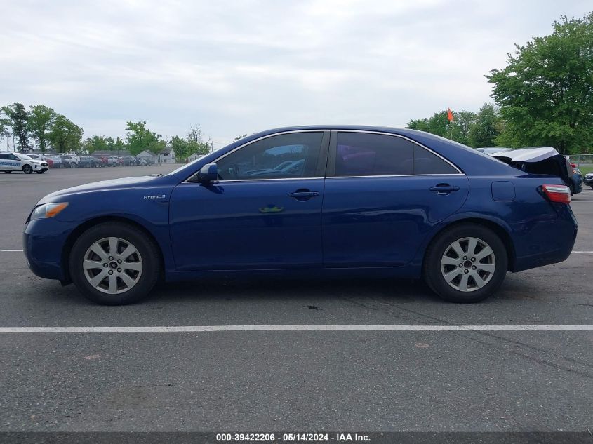 2007 Toyota Camry Hybrid VIN: JTNBB46K073035435 Lot: 39422206