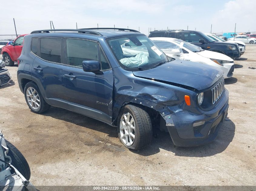 2021 Jeep Renegade Latitude Fwd VIN: ZACNJCBB3MPM24112 Lot: 39422220