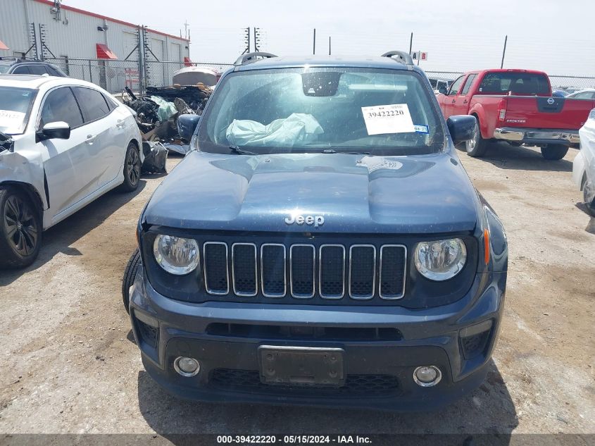 2021 Jeep Renegade Latitude Fwd VIN: ZACNJCBB3MPM24112 Lot: 39422220