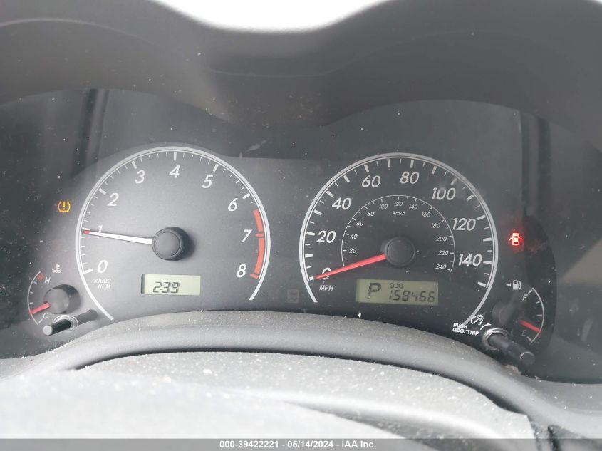 2009 Toyota Corolla Le VIN: 2T1BU40EX9C173009 Lot: 39422221