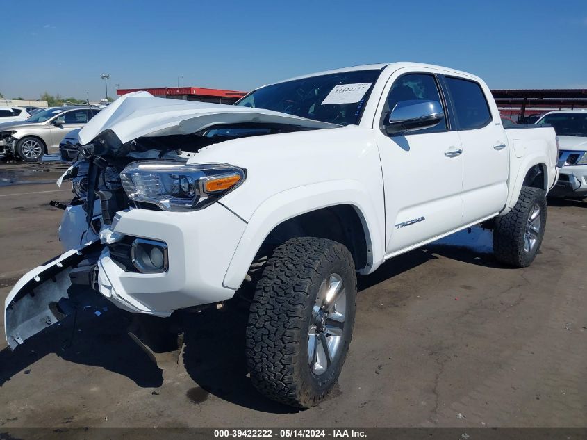 2016 Toyota Tacoma Limited VIN: 3TMGZ5AN9GM036384 Lot: 39422222