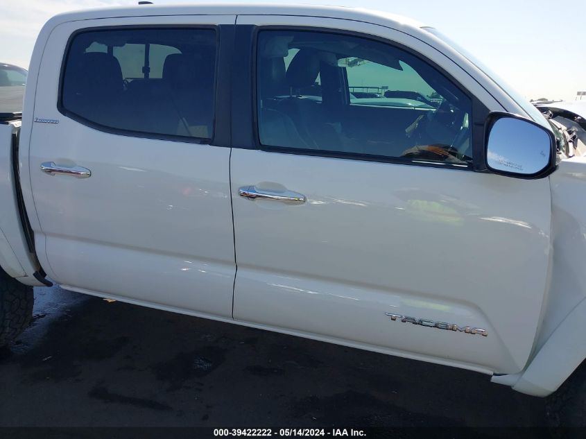 2016 Toyota Tacoma Limited VIN: 3TMGZ5AN9GM036384 Lot: 39422222