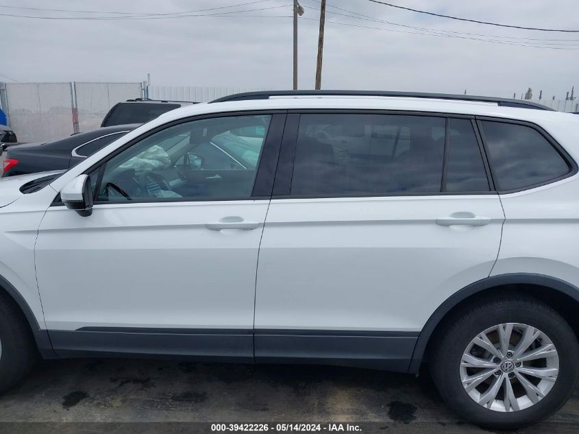 2018 Volkswagen Tiguan 2.0T S VIN: 3VV1B7AX7JM064121 Lot: 39422226