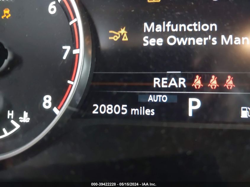 2022 NISSAN ROGUE SV INTELLIGENT AWD - JN8BT3BB4NW335657