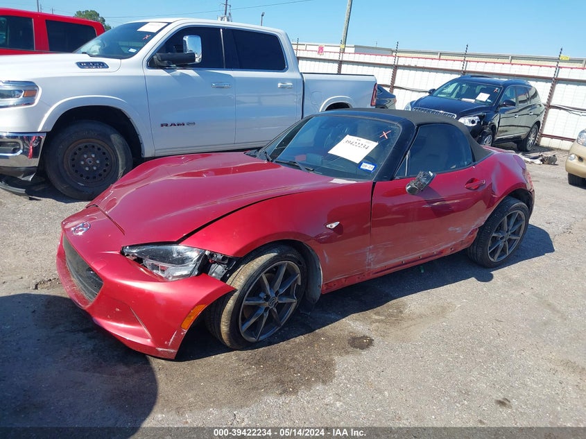 2017 Mazda Mx-5 Miata Grand Touring VIN: JM1NDAD79H0123203 Lot: 39422234
