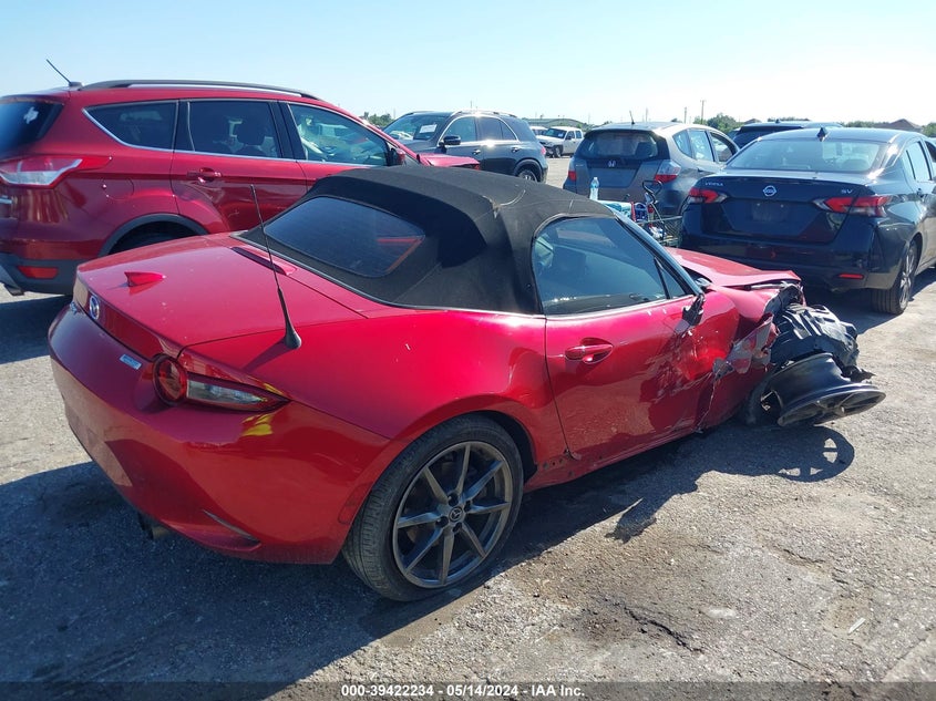 2017 Mazda Mx-5 Miata Grand Touring VIN: JM1NDAD79H0123203 Lot: 39422234