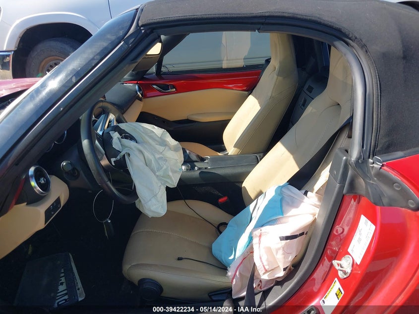 2017 Mazda Mx-5 Miata Grand Touring VIN: JM1NDAD79H0123203 Lot: 39422234