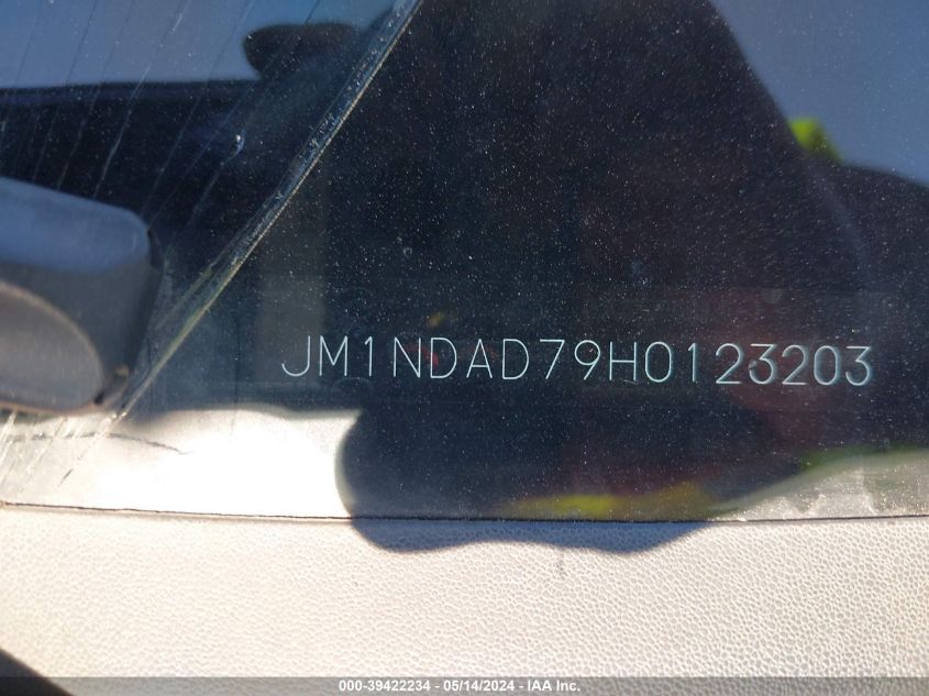 2017 Mazda Mx-5 Miata Grand Touring VIN: JM1NDAD79H0123203 Lot: 39422234