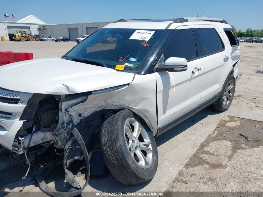 2015 Ford Explorer Limited VIN: 1FM5K7F83FGB10848 Lot: 39422259