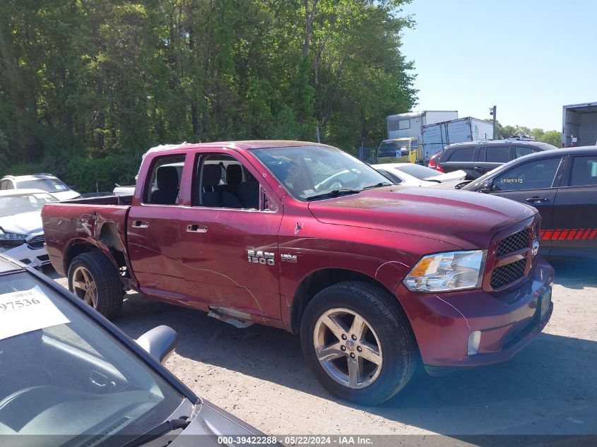 2018 Ram 1500 Express Quad Cab 4X4 6'4 Box VIN: 1C6RR7FT6JS158072 Lot: 39422288