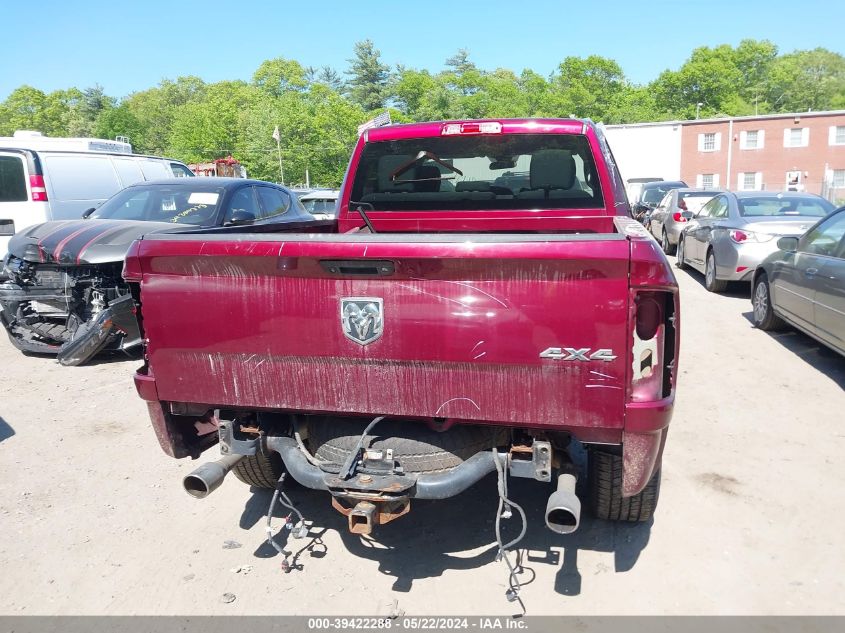 2018 Ram 1500 Express Quad Cab 4X4 6'4 Box VIN: 1C6RR7FT6JS158072 Lot: 39422288