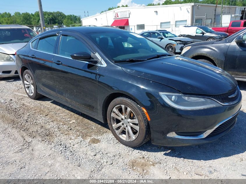 2015 Chrysler 200 Limited VIN: 1C3CCCAB0FN534556 Lot: 39422289