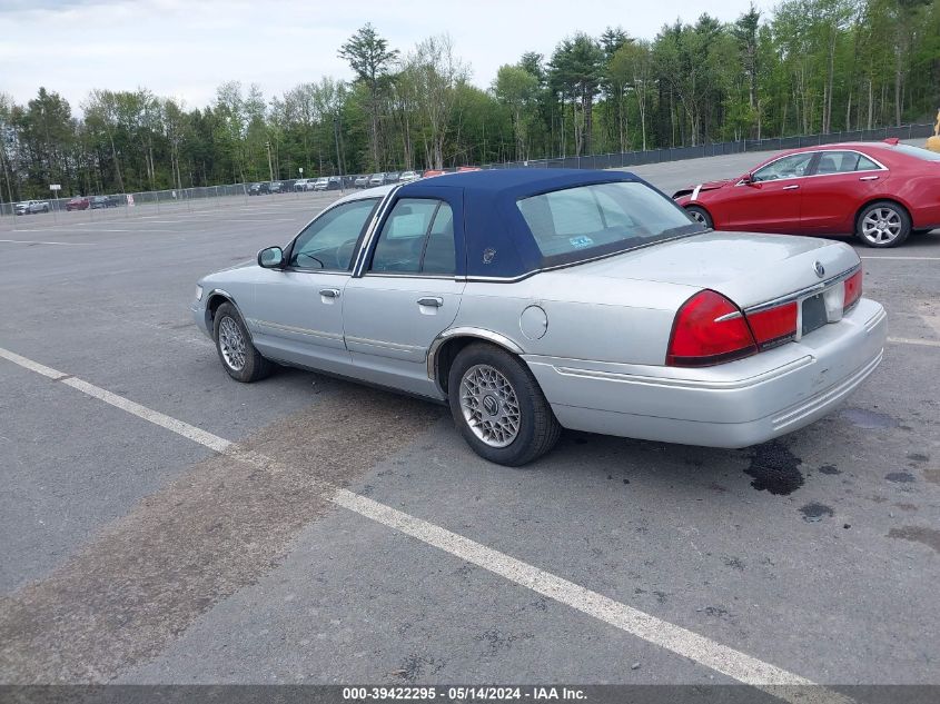 1999 Mercury Grand Marquis Gs VIN: 2MEFM74W5XX614980 Lot: 39422295