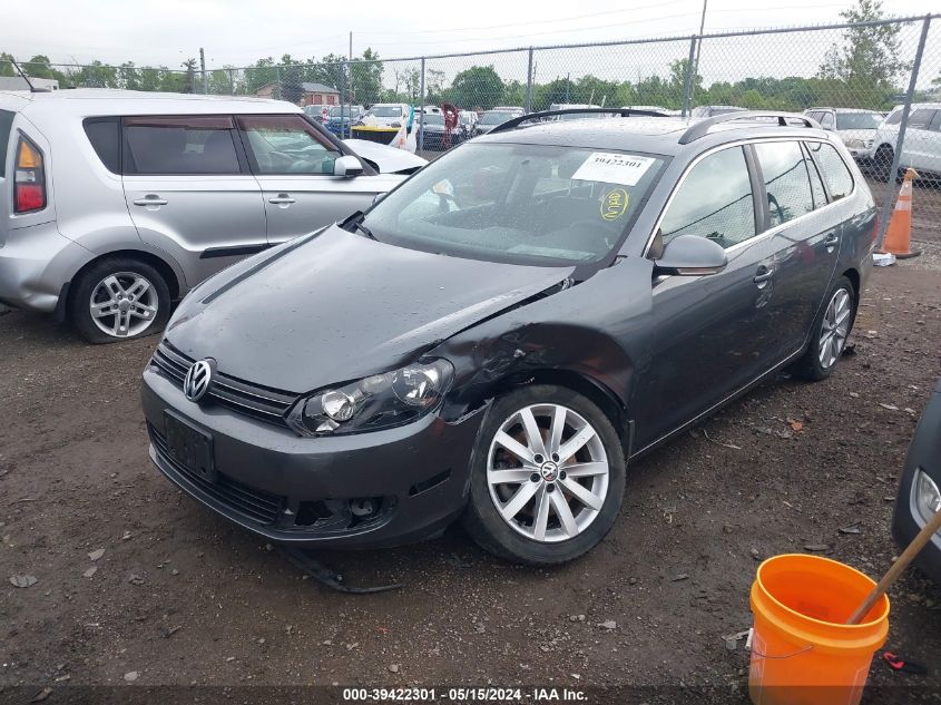 2014 VOLKSWAGEN JETTA SPORTWAGEN 2.0L TDI - 3VWPL7AJ1EM600937