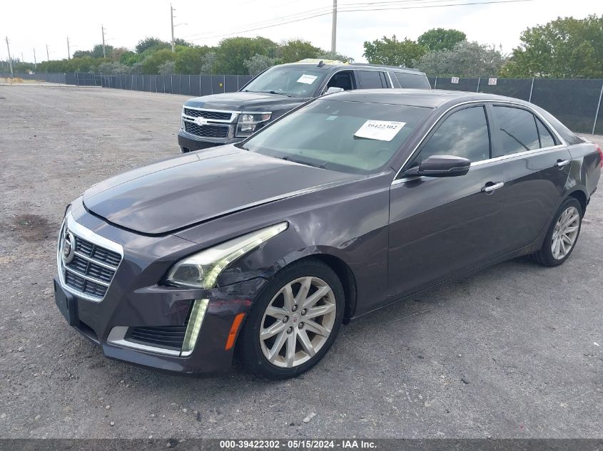 2014 Cadillac Cts Luxury Collection VIN: 1G6AR5SXXE0125678 Lot: 39422302