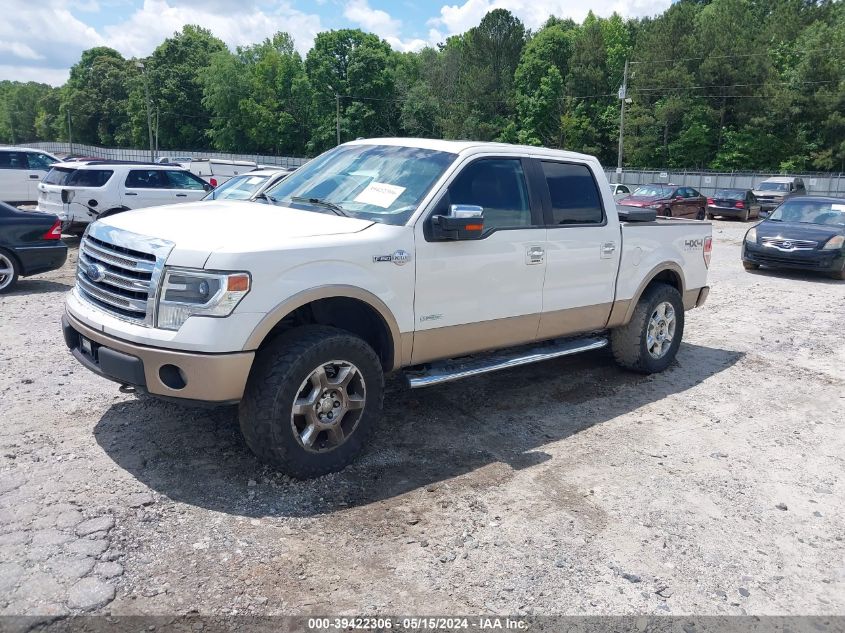 2013 Ford F-150 King Ranch VIN: 1FTFW1ET2DKF55236 Lot: 39422306