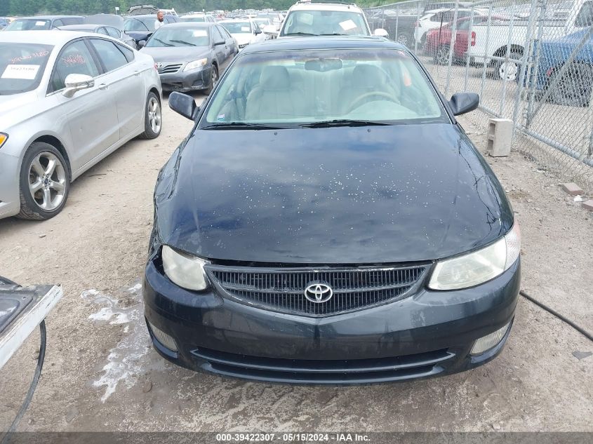 2000 Toyota Camry Solara Sle V6 VIN: 2T1CF28P0YC384100 Lot: 39422307