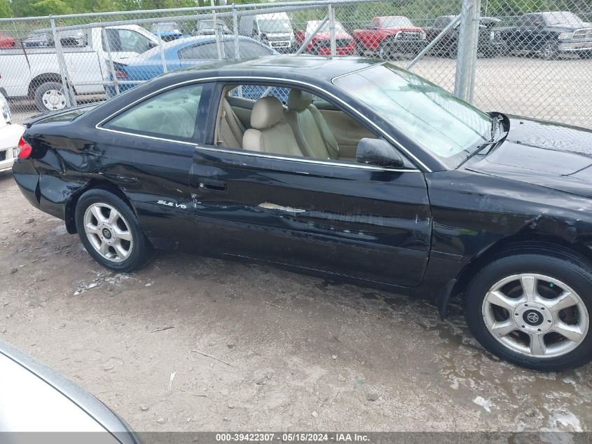 2000 Toyota Camry Solara Sle V6 VIN: 2T1CF28P0YC384100 Lot: 39422307