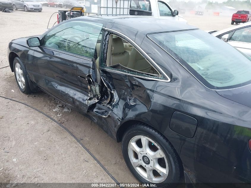 2000 Toyota Camry Solara Sle V6 VIN: 2T1CF28P0YC384100 Lot: 39422307