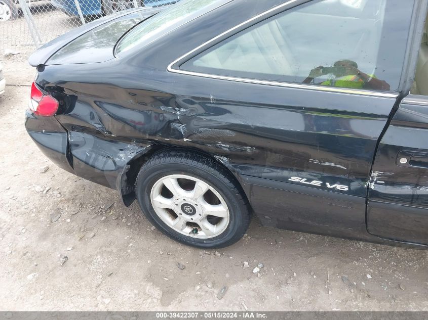 2000 Toyota Camry Solara Sle V6 VIN: 2T1CF28P0YC384100 Lot: 39422307