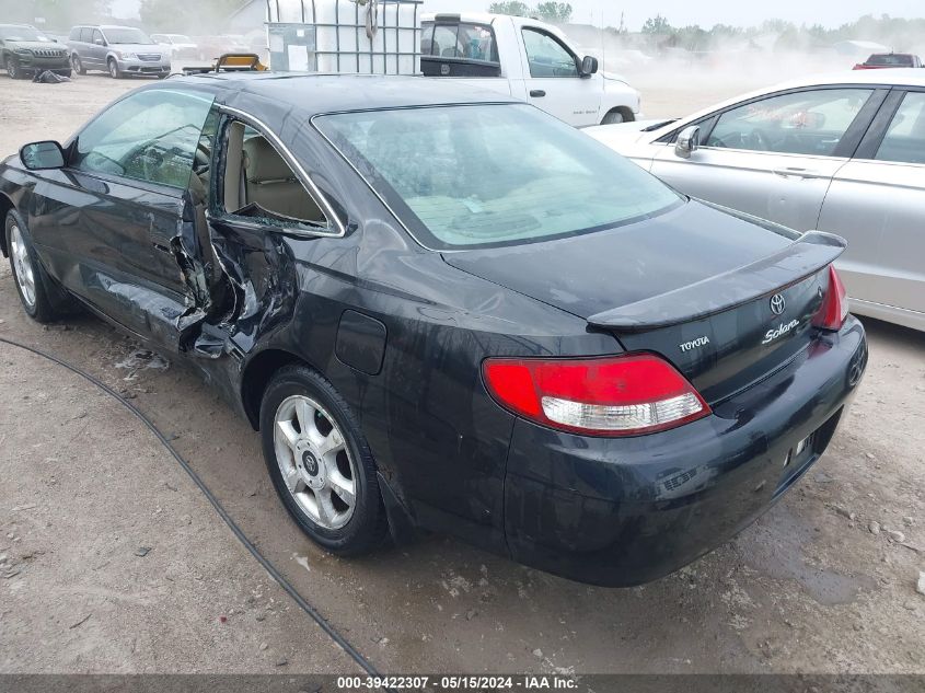 2000 Toyota Camry Solara Sle V6 VIN: 2T1CF28P0YC384100 Lot: 39422307