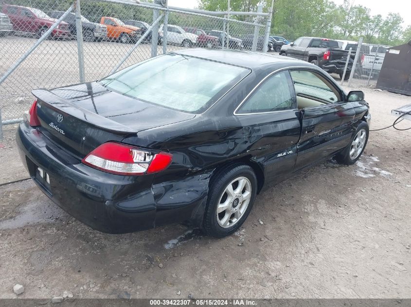 2000 Toyota Camry Solara Sle V6 VIN: 2T1CF28P0YC384100 Lot: 39422307