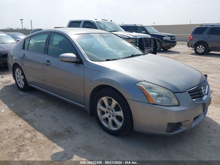 2007 Nissan Maxima 3.5 Sl VIN: 1N4BA41E57C805742 Lot: 39422308