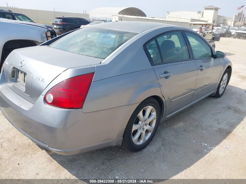 2007 Nissan Maxima 3.5 Sl VIN: 1N4BA41E57C805742 Lot: 39422308