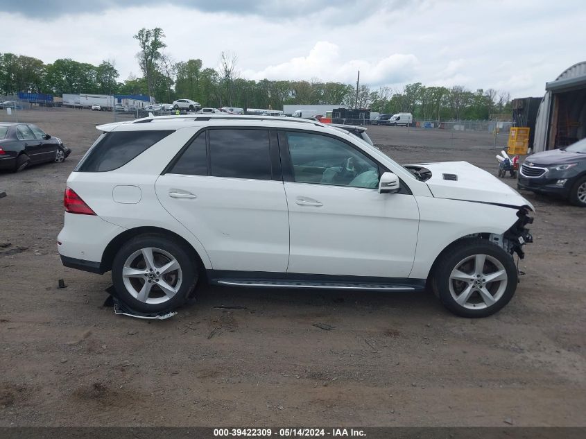 2018 Mercedes-Benz Gle 350 4Matic VIN: 4JGDA5HB3JB185616 Lot: 39422309