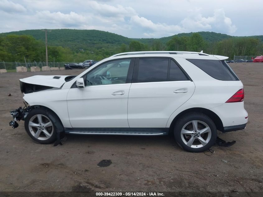 2018 Mercedes-Benz Gle 350 4Matic VIN: 4JGDA5HB3JB185616 Lot: 39422309