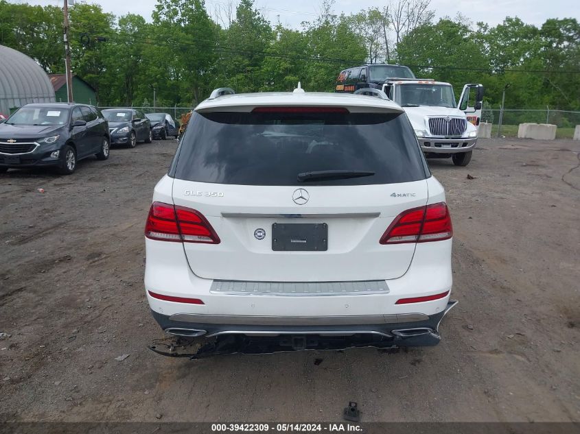 2018 Mercedes-Benz Gle 350 4Matic VIN: 4JGDA5HB3JB185616 Lot: 39422309