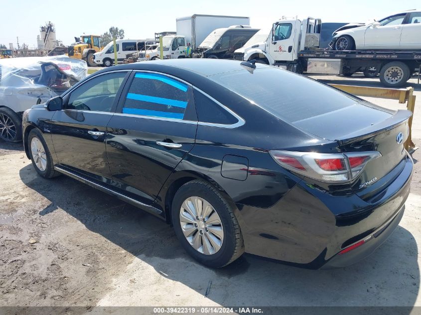 2017 Hyundai Sonata Hybrid Se VIN: KMHE24L31HA063221 Lot: 39422319