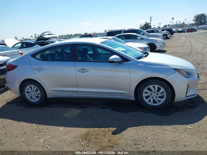 2019 Hyundai Elantra Se VIN: KMHD74LF2KU793247 Lot: 39422320