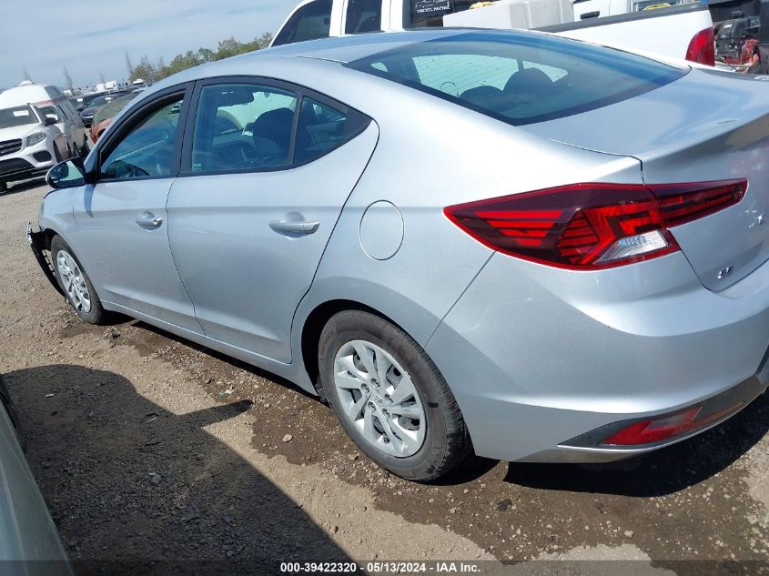 2019 Hyundai Elantra Se VIN: KMHD74LF2KU793247 Lot: 39422320