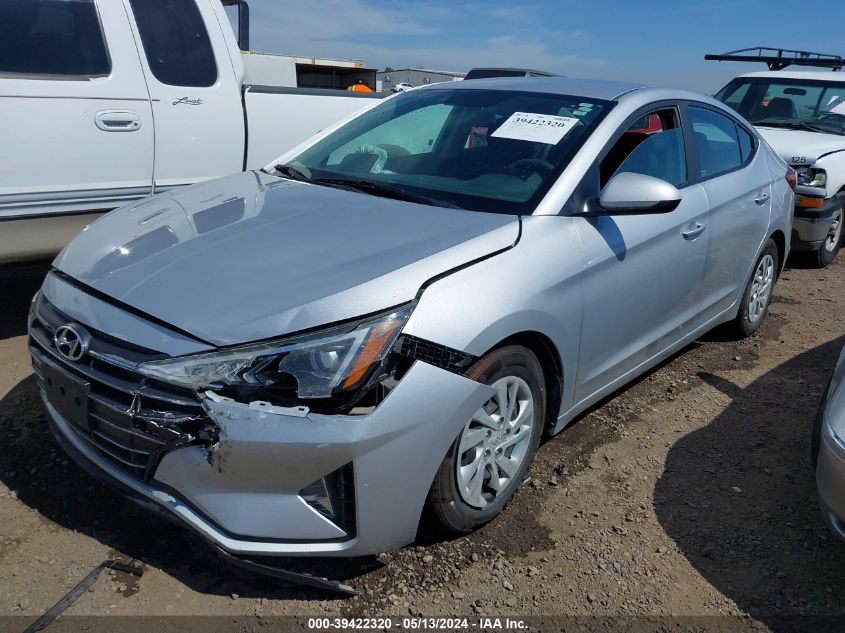 2019 Hyundai Elantra Se VIN: KMHD74LF2KU793247 Lot: 39422320