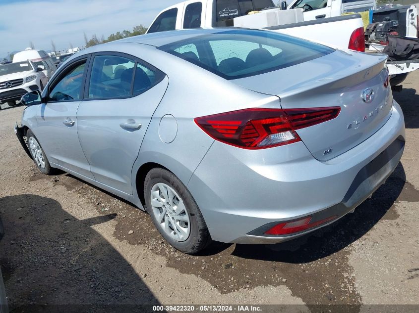 2019 Hyundai Elantra Se VIN: KMHD74LF2KU793247 Lot: 39422320