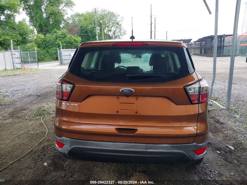 2017 Ford Escape S VIN: 1FMCU0F76HUC61090 Lot: 39422327