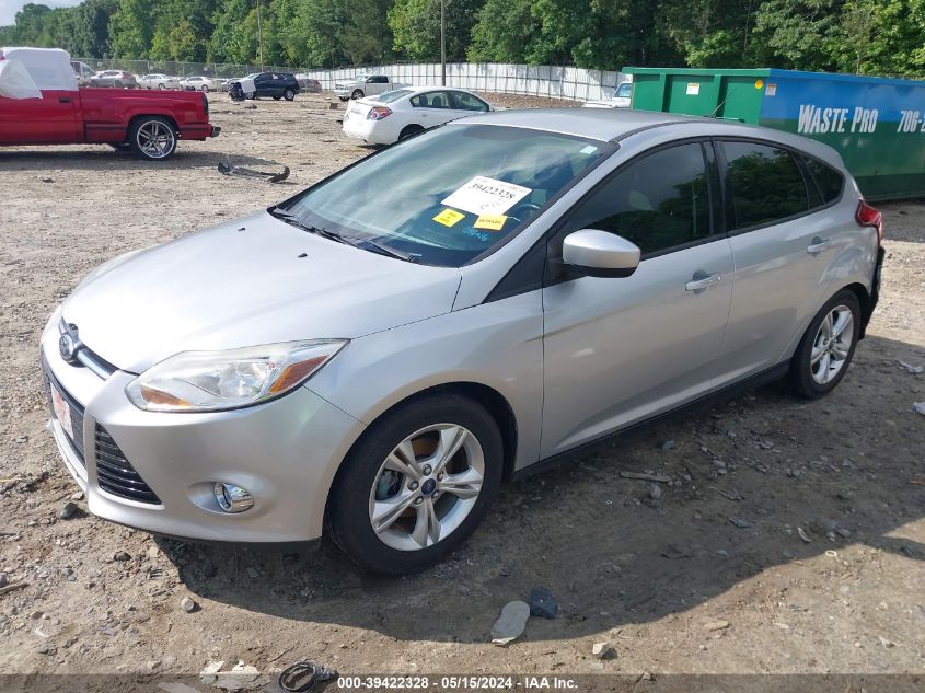 2012 Ford Focus Se VIN: 1FAHP3K23CL282156 Lot: 39422328