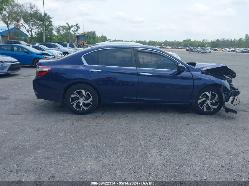 2017 Honda Accord Lx VIN: 1HGCR2F33HA265809 Lot: 39422334