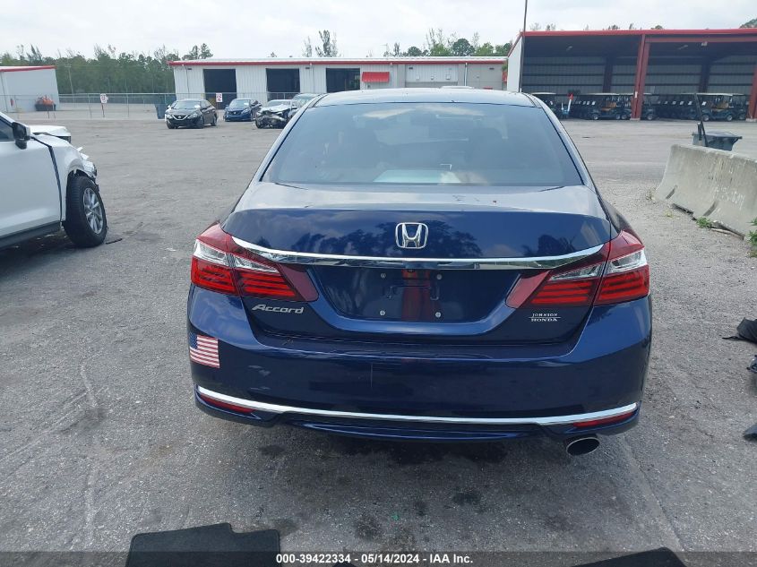 2017 Honda Accord Lx VIN: 1HGCR2F33HA265809 Lot: 39422334