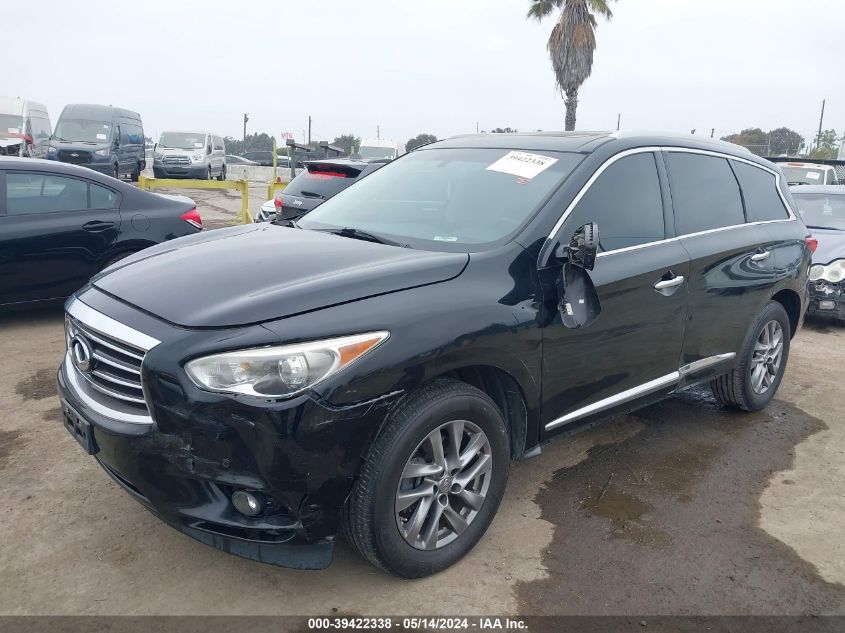 2013 Infiniti Jx35 VIN: 5N1AL0MN8DC344516 Lot: 39422338