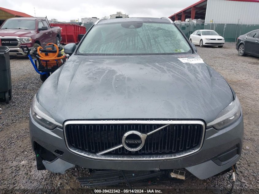 2021 Volvo Xc60 T5 Momentum VIN: YV4102RK4M1798343 Lot: 39422342