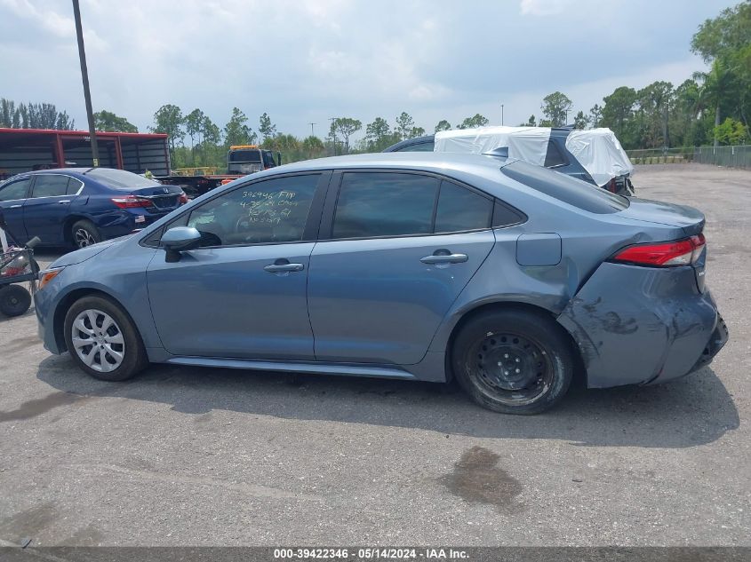 2022 TOYOTA COROLLA LE - 5YFEPMAE1NP376836