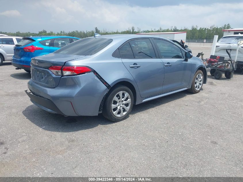 2022 TOYOTA COROLLA LE - 5YFEPMAE1NP376836