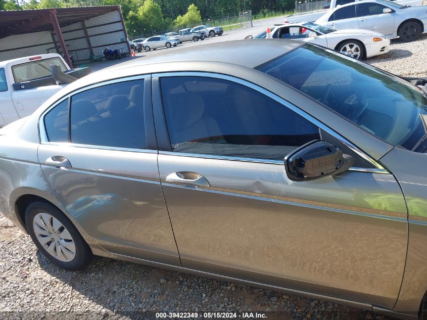 2009 Honda Accord 2.4 Lx VIN: 1HGCP26399A106980 Lot: 39422349