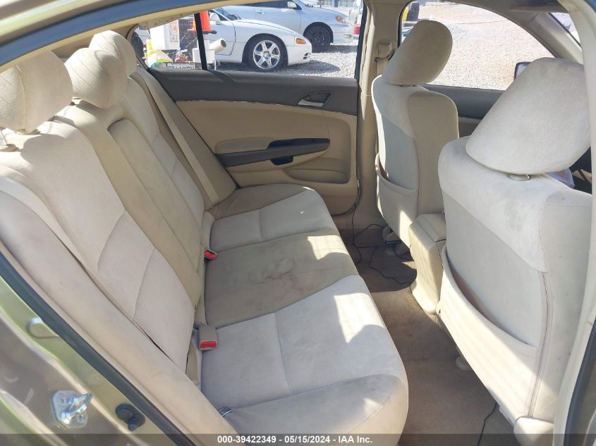 2009 Honda Accord 2.4 Lx VIN: 1HGCP26399A106980 Lot: 39422349