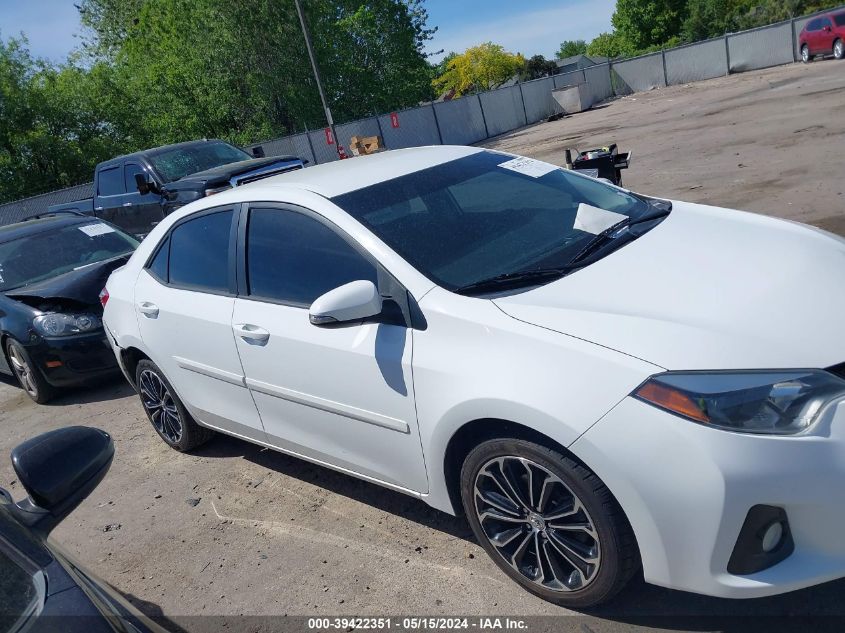 2015 Toyota Corolla S Plus VIN: 2T1BURHE9FC371075 Lot: 39422351