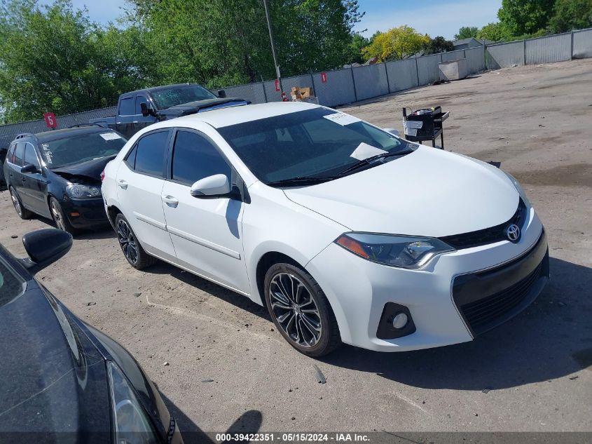 2015 TOYOTA COROLLA S PLUS - 2T1BURHE9FC371075