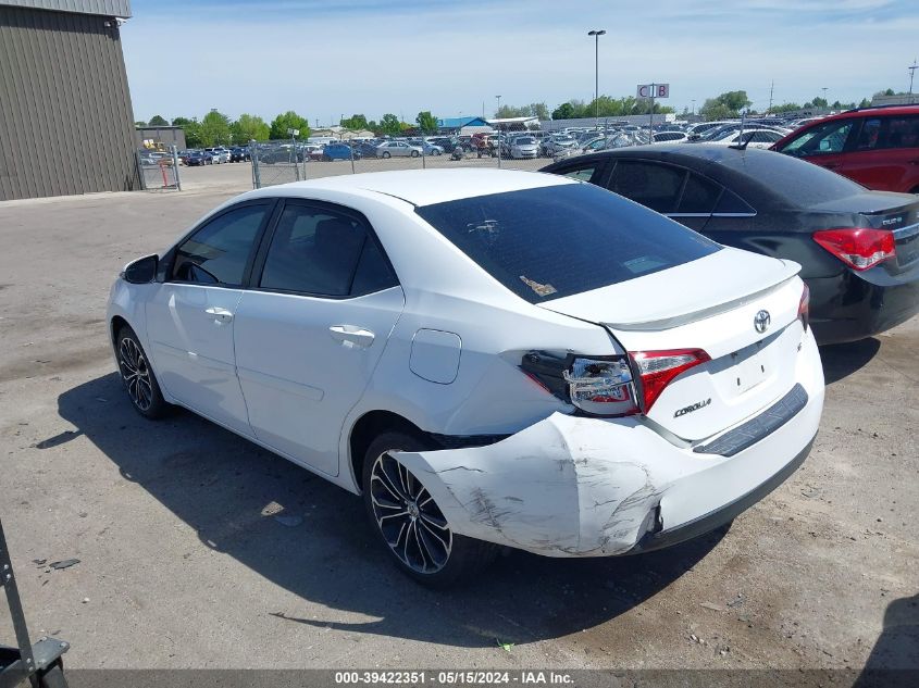 2015 Toyota Corolla S Plus VIN: 2T1BURHE9FC371075 Lot: 39422351