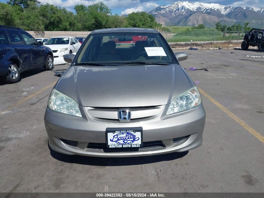 2004 Honda Civic Ex VIN: 2HGES26864H537385 Lot: 39422352